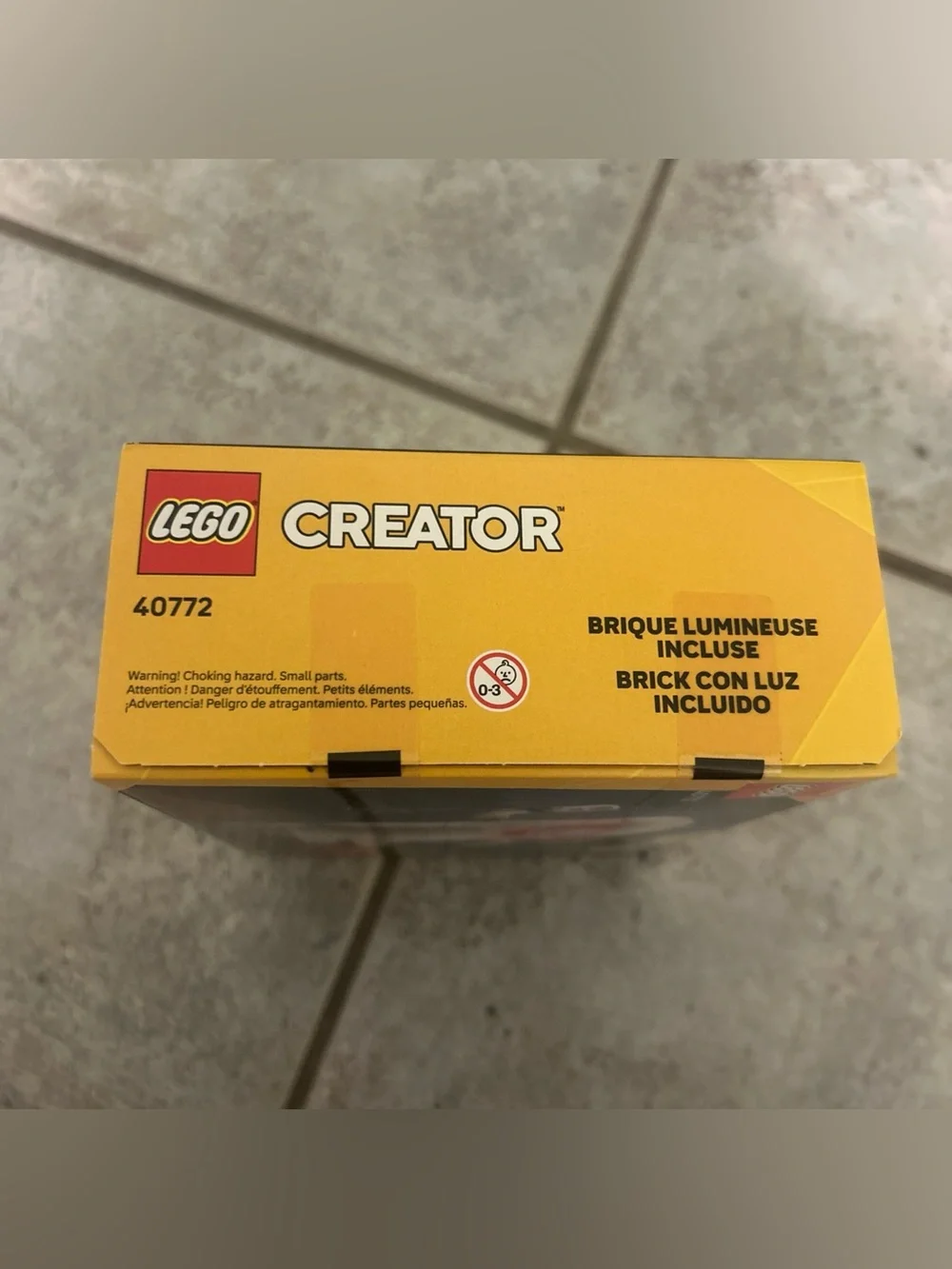 Lego Creator White Ghost with Orange Pumpkin and Black Bat